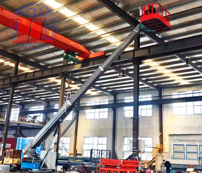 山东伸缩臂高空作业平台